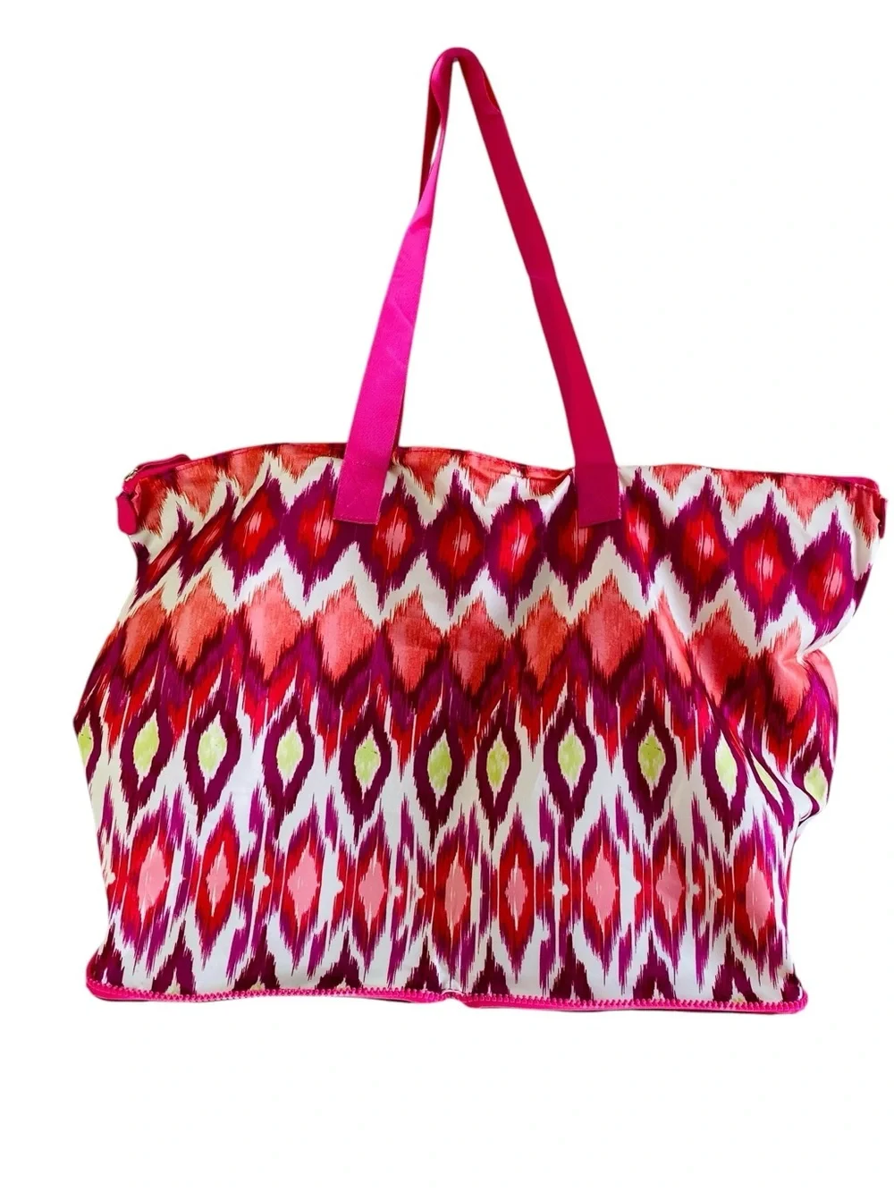 Chico’s Be Bold Ikat Packable XL Nylon Tote